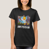 Amsterdam Parakeet Holland The Netherlands  1 T-shirt (Voorkant)