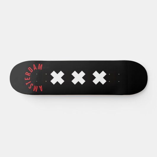 Amsterdam Persoonlijk Skateboard (Horizontaal)