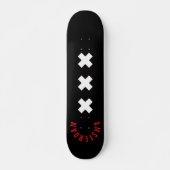 Amsterdam Persoonlijk Skateboard (Voorkant)
