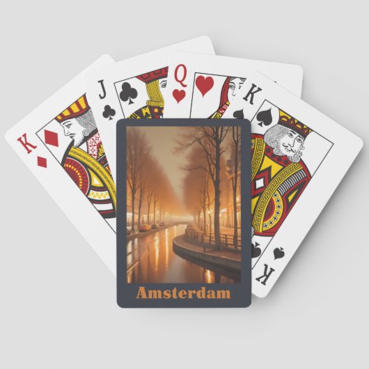 Amsterdam Pokerkaarten (Achterkant)