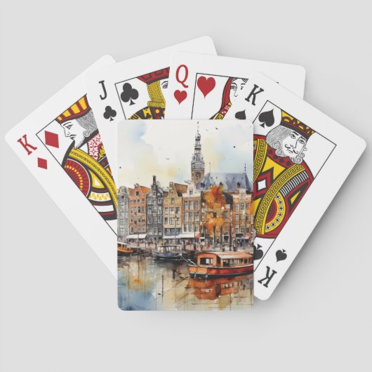 Amsterdam Pokerkaarten (Achterkant)