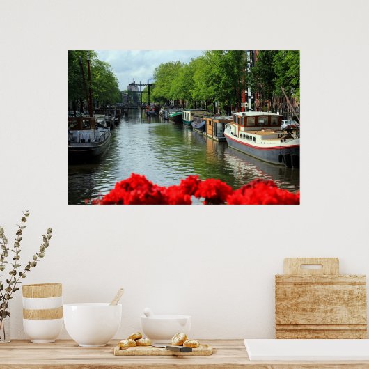 Amsterdam Poster (Keuken)