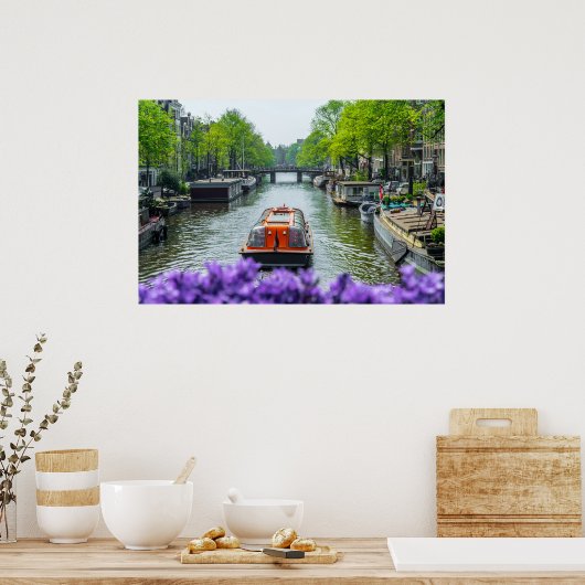 Amsterdam Poster (Keuken)