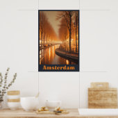 Amsterdam Poster (Keuken)