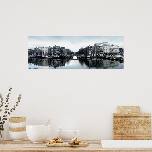 Amsterdam Poster (Keuken)