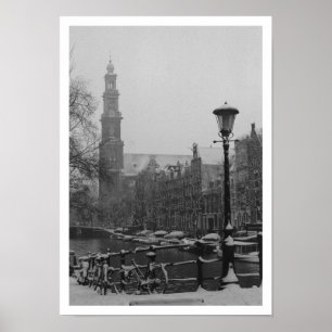 Amsterdam poster kanaal Prinsengracht