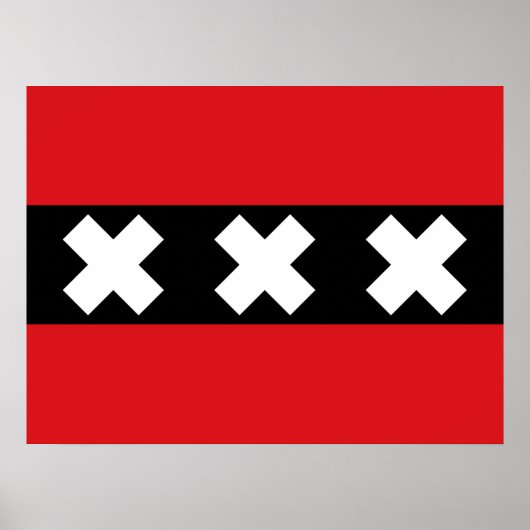 Amsterdam-Poster Poster (Voorkant)