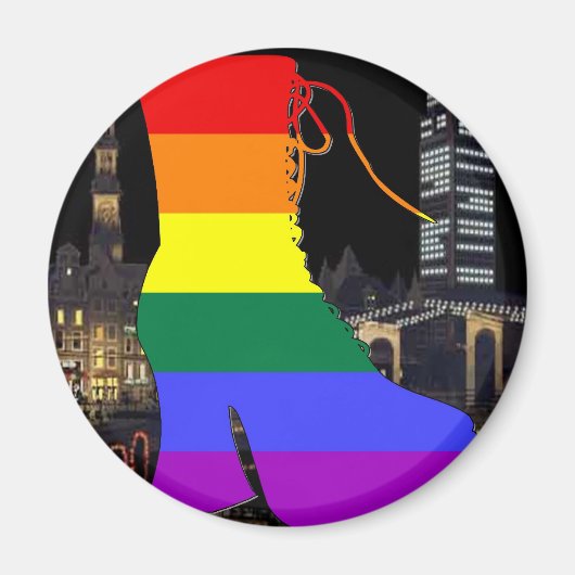 Amsterdam Pride Magneet (Voorkant)