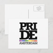 AMSTERDAM PRIDE - PNG.nl Briefkaart (Voorkant / Achterkant)