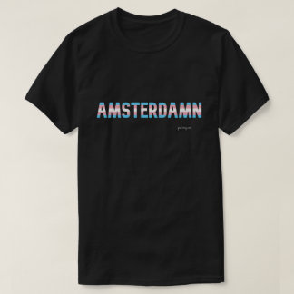 Amsterdam Pride Transgender Flag T Shirt