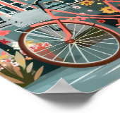 Amsterdam Print Amsterdam Illustratie Amsterdam  (Hoek)