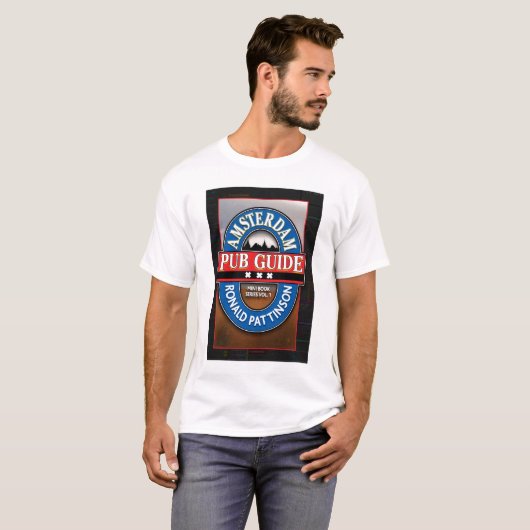 Amsterdam Pub Guide T-shirt (Voorkant volledig)