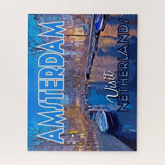 Amsterdam Puzzle Legpuzzel (Verticaal)