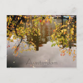 Amsterdam-reflectie Briefkaart (Voorkant)