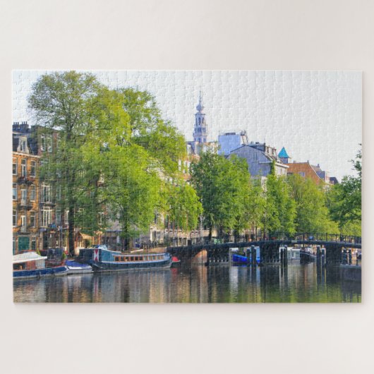 Amsterdam reflecties, Holland Legpuzzel (Horizontaal)