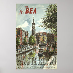  Amsterdam-reis Poster