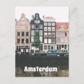 Amsterdam Reis Souvenir Feestdagenkaart (Voorkant)