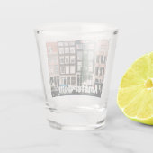 Amsterdam Reis Souvenir Shot Glas (Achterkant)