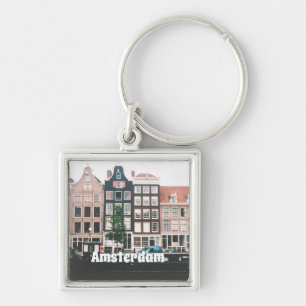 Amsterdam Reis Souvenir Sleutelhanger