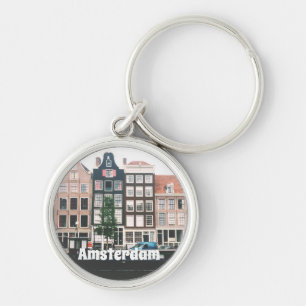 Amsterdam Reis Souvenir Sleutelhanger