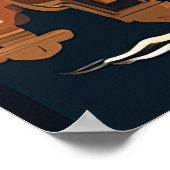 Amsterdam, Reizen Poster (Hoek)