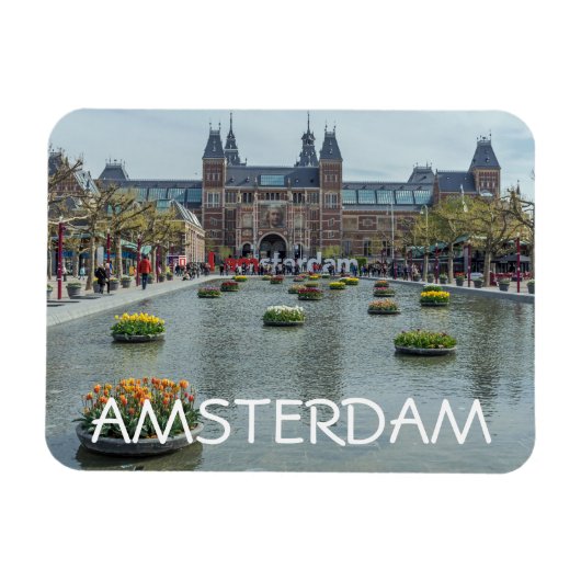 Amsterdam Rijksmuseum fridge magnet Magneet (Horizontaal)