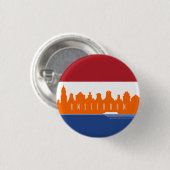 Amsterdam Ronde Button 3,2 Cm (Voorkant /achterkant)
