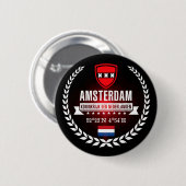 Amsterdam Ronde Button 5,7 Cm (Voorkant /achterkant)