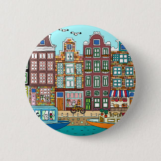 Amsterdam Ronde Button 5,7 Cm