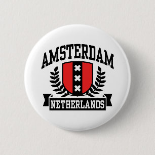 Amsterdam Ronde Button 5,7 Cm