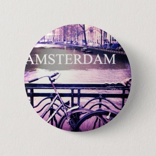 Amsterdam Ronde Button 5,7 Cm (Voorkant)