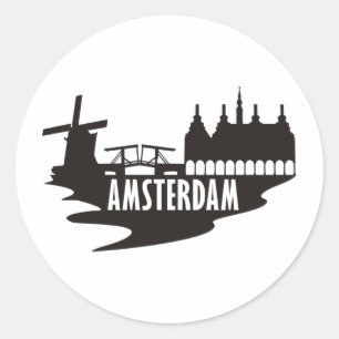 Amsterdam Ronde Sticker