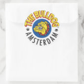 amsterdam ronde sticker (Tas)