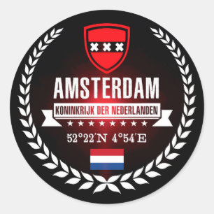 Amsterdam Ronde Sticker