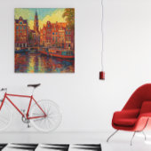 Amsterdam Schemering | Nederlandse Expressionistis Poster