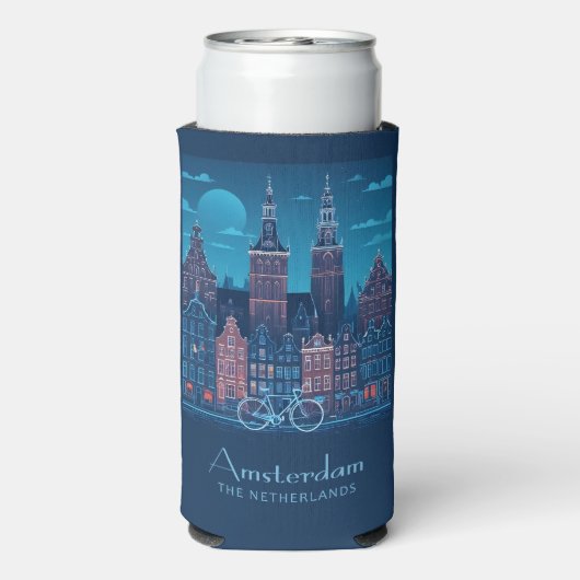 Amsterdam Seltzer Blikjeskoeler (Seltzer Achterkant)