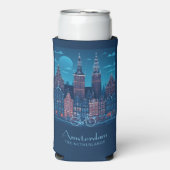 Amsterdam Seltzer Blikjeskoeler (Seltzer Voorkant)