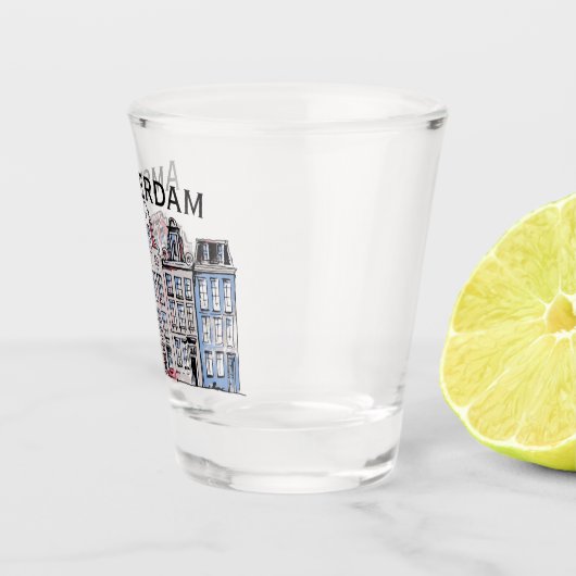 Amsterdam Shot Glas (Rechts)