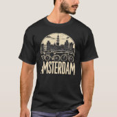 Amsterdam Silhouet T-shirt (Voorkant)