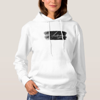 Amsterdam Silhouette Schrijven Hoodie