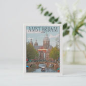 Amsterdam - Sint Nicolaaskerk Briefkaart (Staand voorkant)