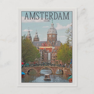 Amsterdam - Sint Nicolaaskerk Briefkaart