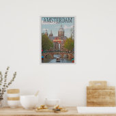 Amsterdam - Sint Nicolaaskerk Poster (Keuken)