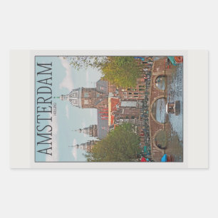 Amsterdam - Sint Nicolaaskerk Rechthoekige Sticker