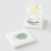 Amsterdam Skile Stenen Onderzetter (Zijkant)