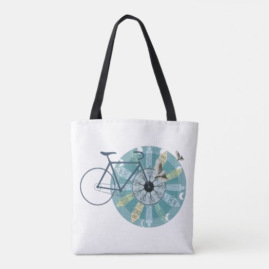 Amsterdam Skile Tote Bag (Achterkant)