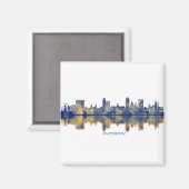 Amsterdam Skyline Magneet (Voorkant / Achterkant)