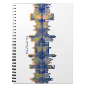 Amsterdam Skyline Notitieboek