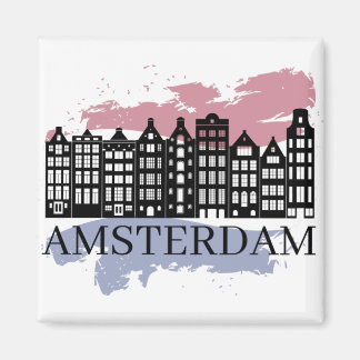 Amsterdam skyline-ontwerp 3 magneet