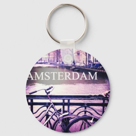 Amsterdam Sleutelhanger (Voorkant)